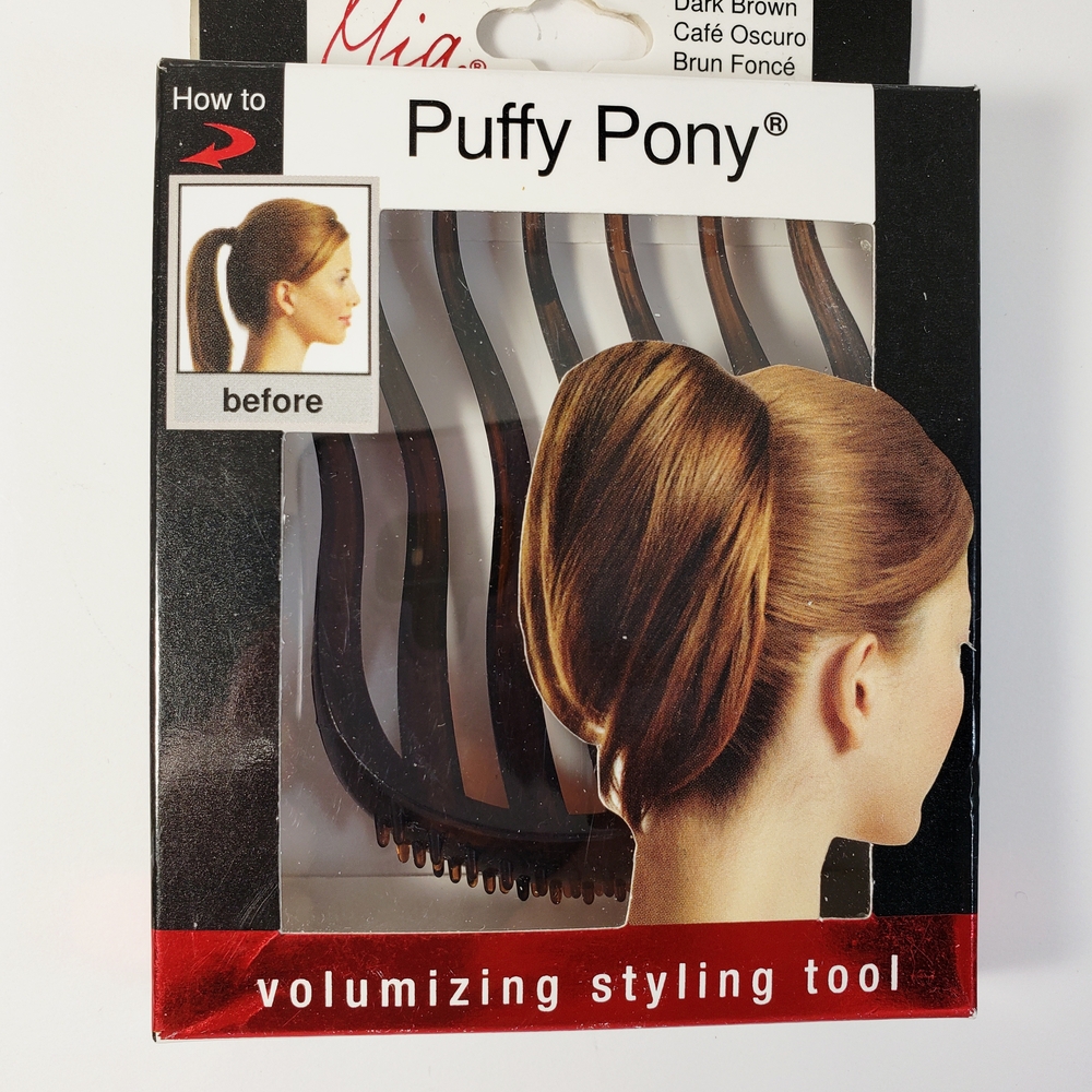 🆕️ MIA Puffy Pony Hair Volumizer - Dark Brown